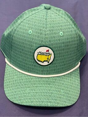 2026 Masters Logo with chair print Hat Augusta National Golf Green